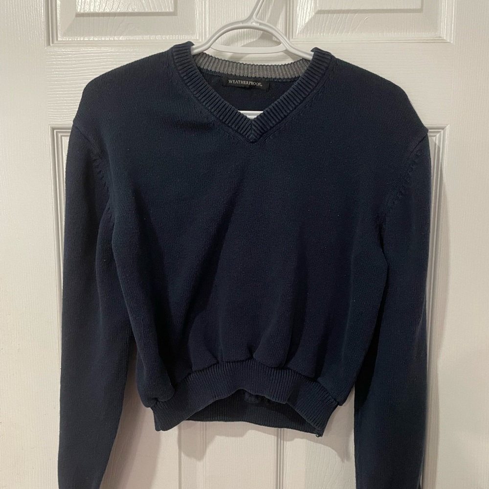 Cropped sweater